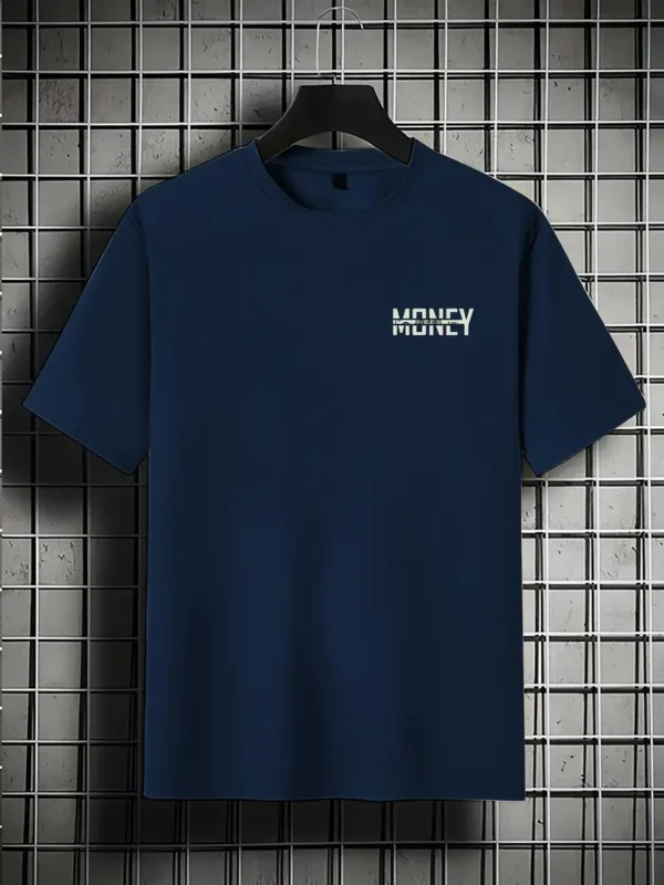 Men's Casual Graphic T-Shirt 100% Cotton Relaxed Fit Short Sleeve with Print - Machine Washable Streetwear Tee for Everyday Comfort, Allseason Apparel, Bold Statement Shirt - Image 4